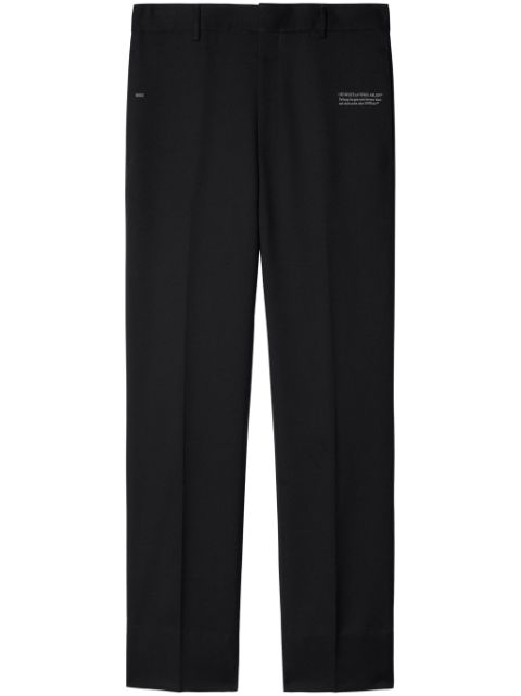 Off-White slim-fit trousers Men