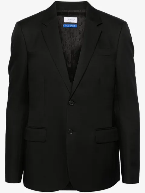 Off-White blazer con botones