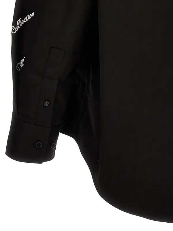 Off-White 23 Heavycot Cotton Overshirt | Black | FARFETCH