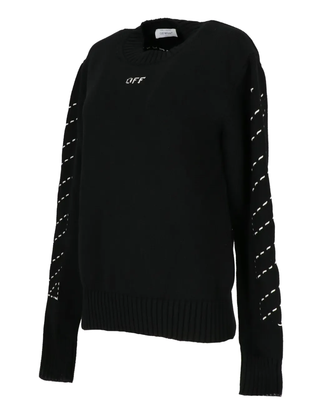  Off-white Black Stitch Sweater 