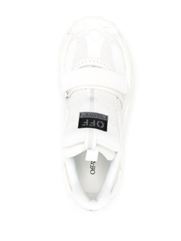 オフホワイト☆5色 Glove ローカット スリッポンスニーカー OFF-WHITE 銀座店 オフホワイト SALE Glove スリッポン