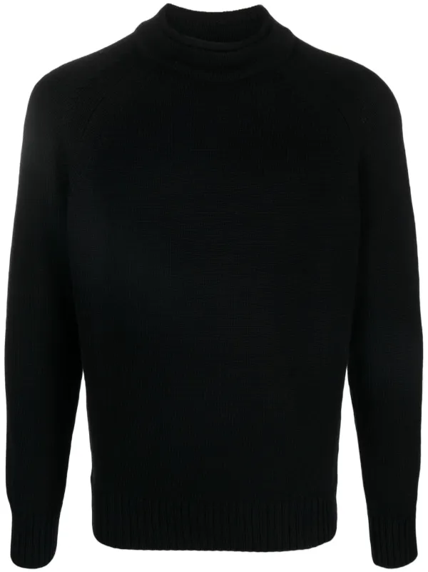 Mens thin knit jumper sale