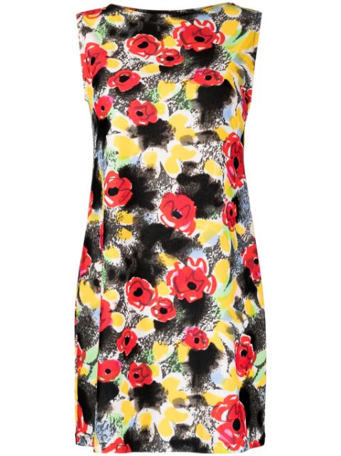 HOT SALE CHANEL 1997 floral-print minidress Women