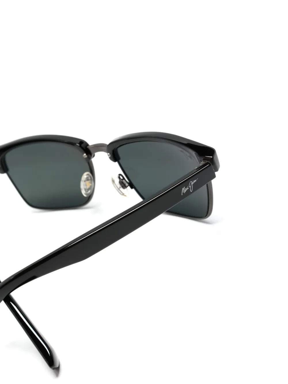 Maui Jim Kawika Square-frame Sunglasses In Black