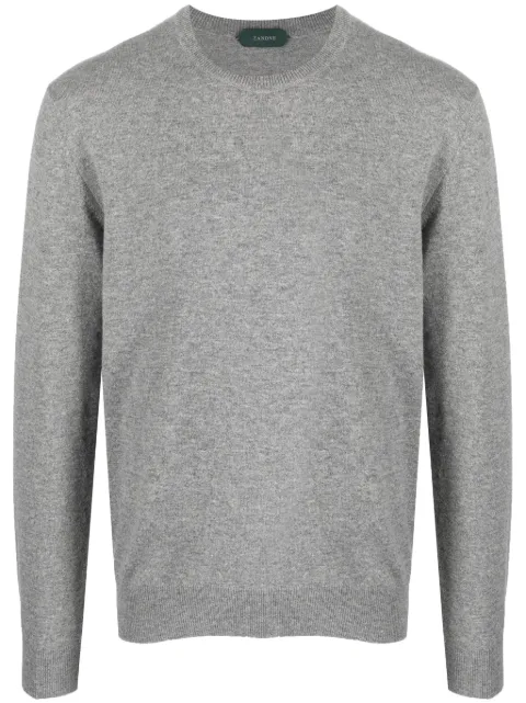 Zanone mélange-effect cashmere jumper