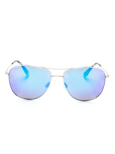 Maui Jim Cliff House pilot-frame sunglasses