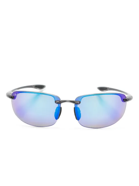 Maui Jim Ho'okipa オーバルフレーム ミラーサングラス