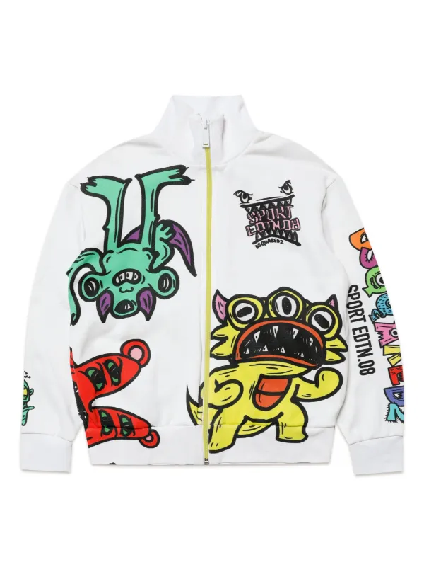 Cartoon sale print jacket