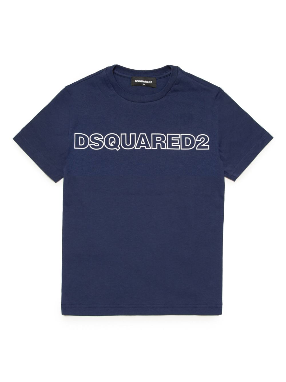 Dsquared2 Kids T-shirt met logoprint Blauw