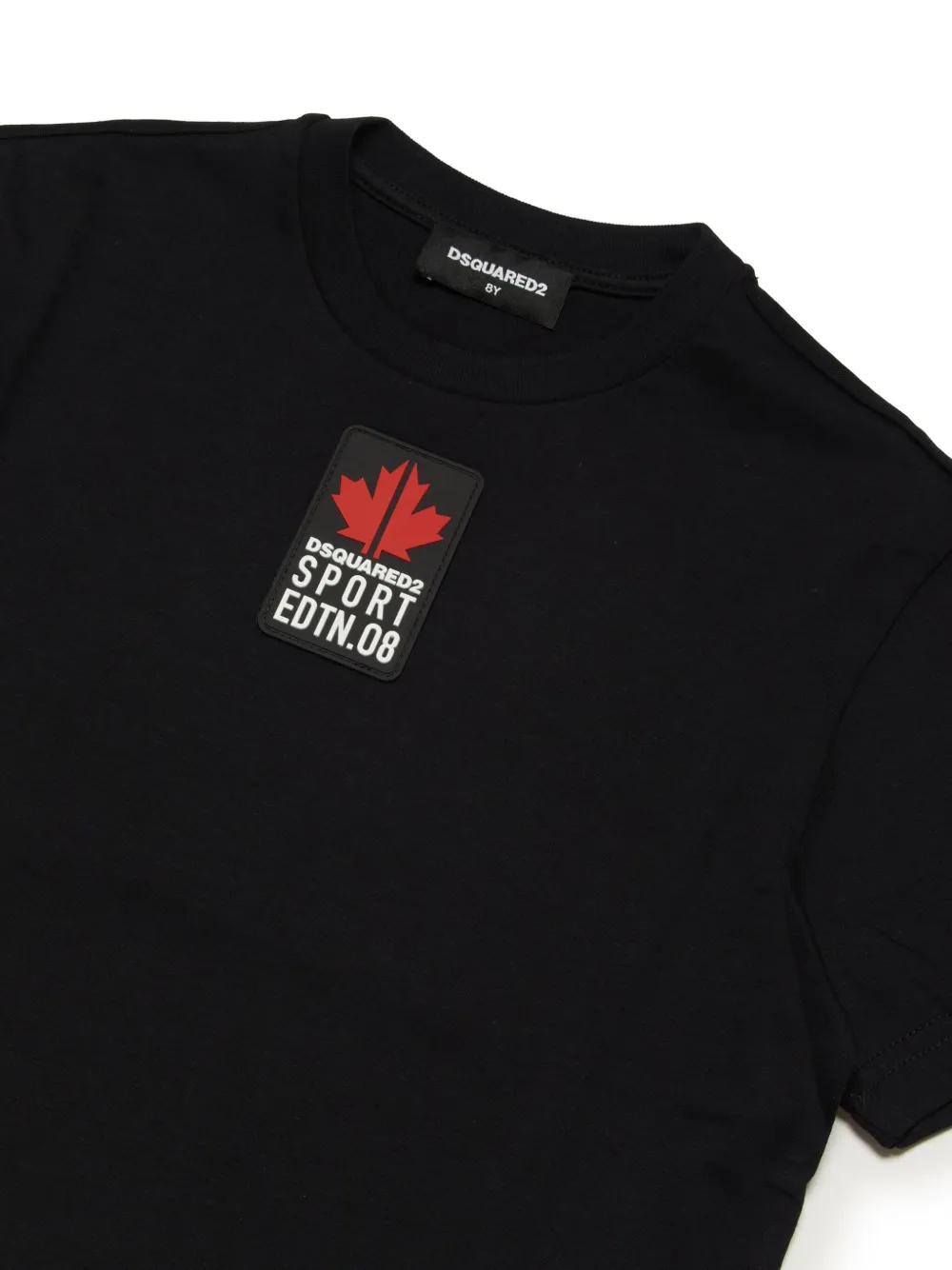 Dsquared2 Logo-print Cotton T-shirt In Black