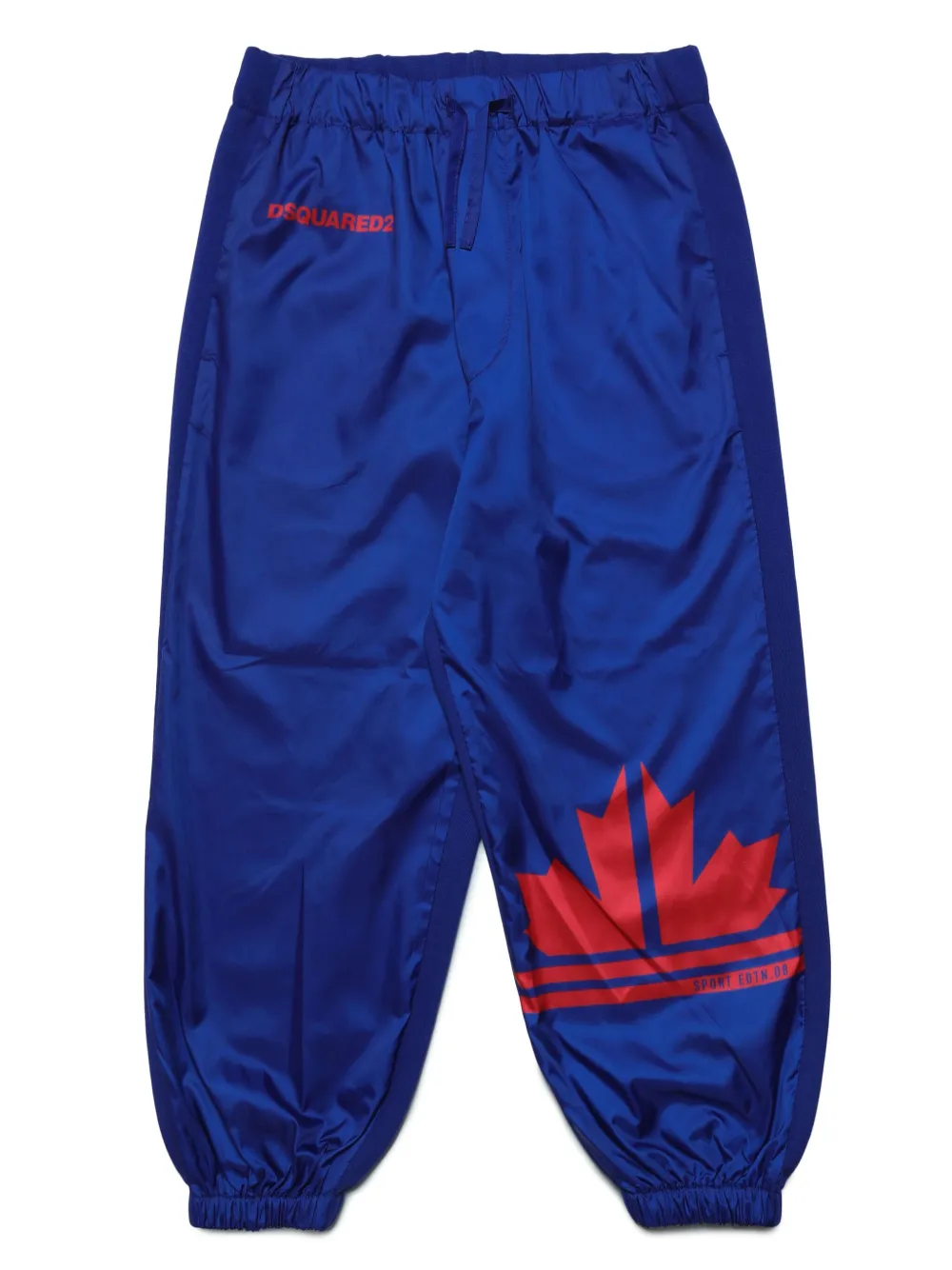 Dsquared2 Kids Trainingsbroek met logoprint Blauw