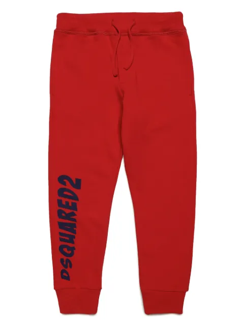 DSQUARED2 KIDS logo-print cotton track pants 
