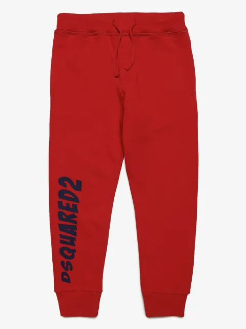 DSQUARED2 KIDS logo-print cotton track pants 