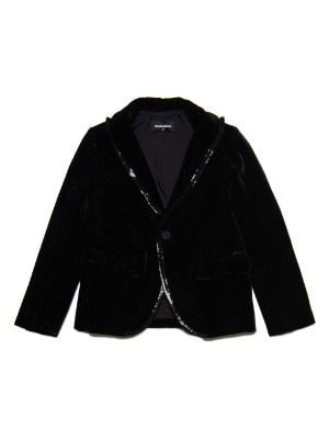 Dsquared2 logo-embellished Tuxedo Blazer - Farfetch