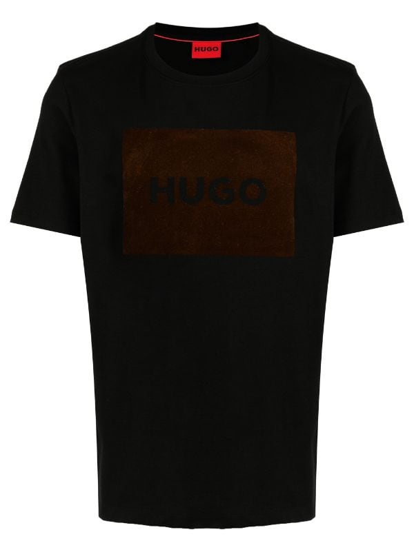 HUGO メタリックロゴ Tシャツ - Farfetch