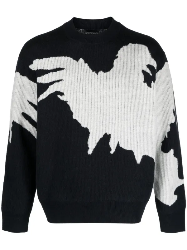 Armani eagle clearance jumper