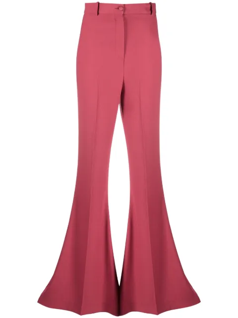 Hebe Studio high-waist flared trousers