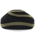 DESTREE Bibi ribbon-band beret - Green