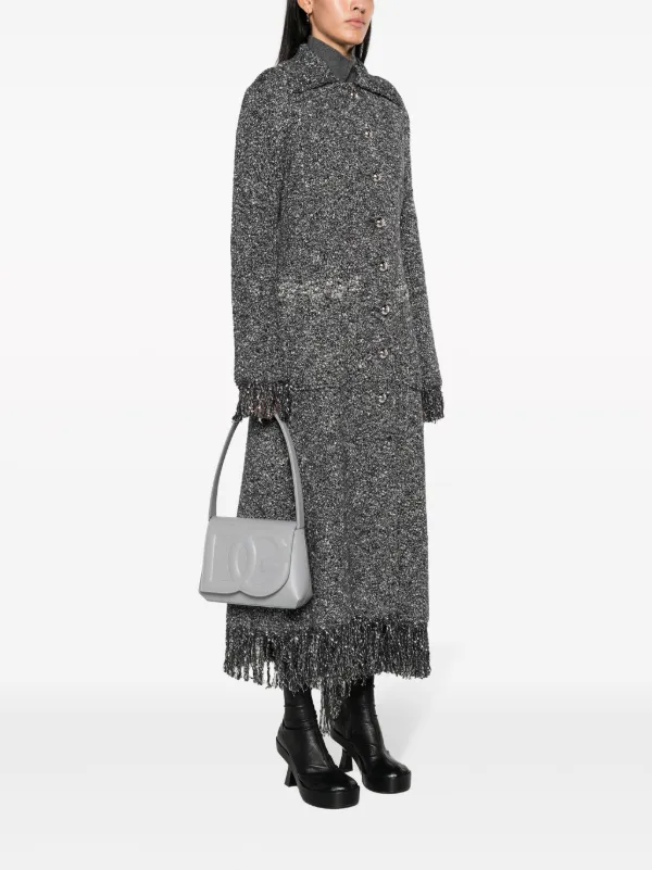 Dolce&Gabbana エンボスロゴレザーバッグ