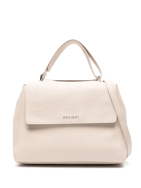 Orciani Sveva Soft leather tote bag