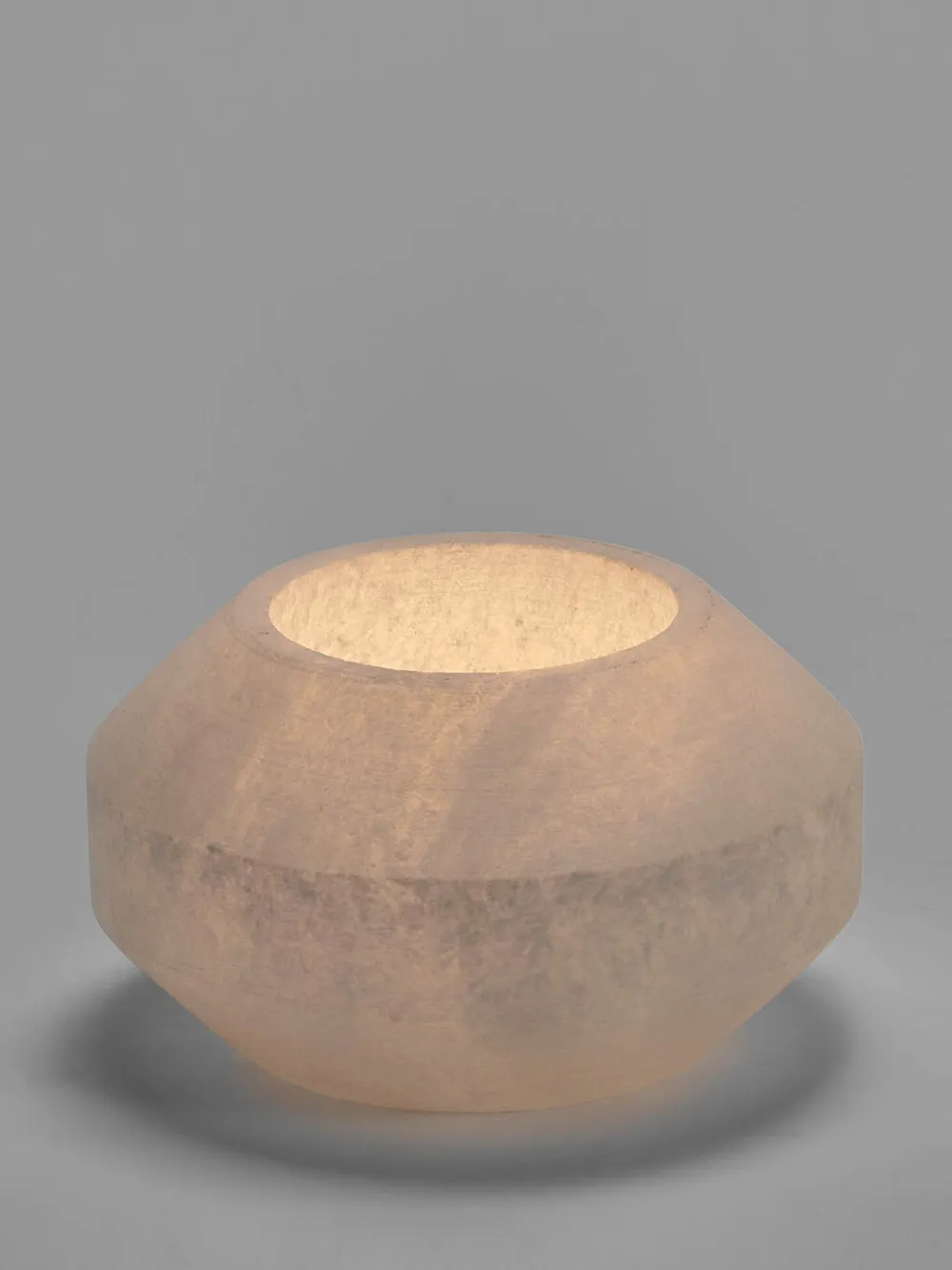 Serax Small Alabaster Candle Holder In White