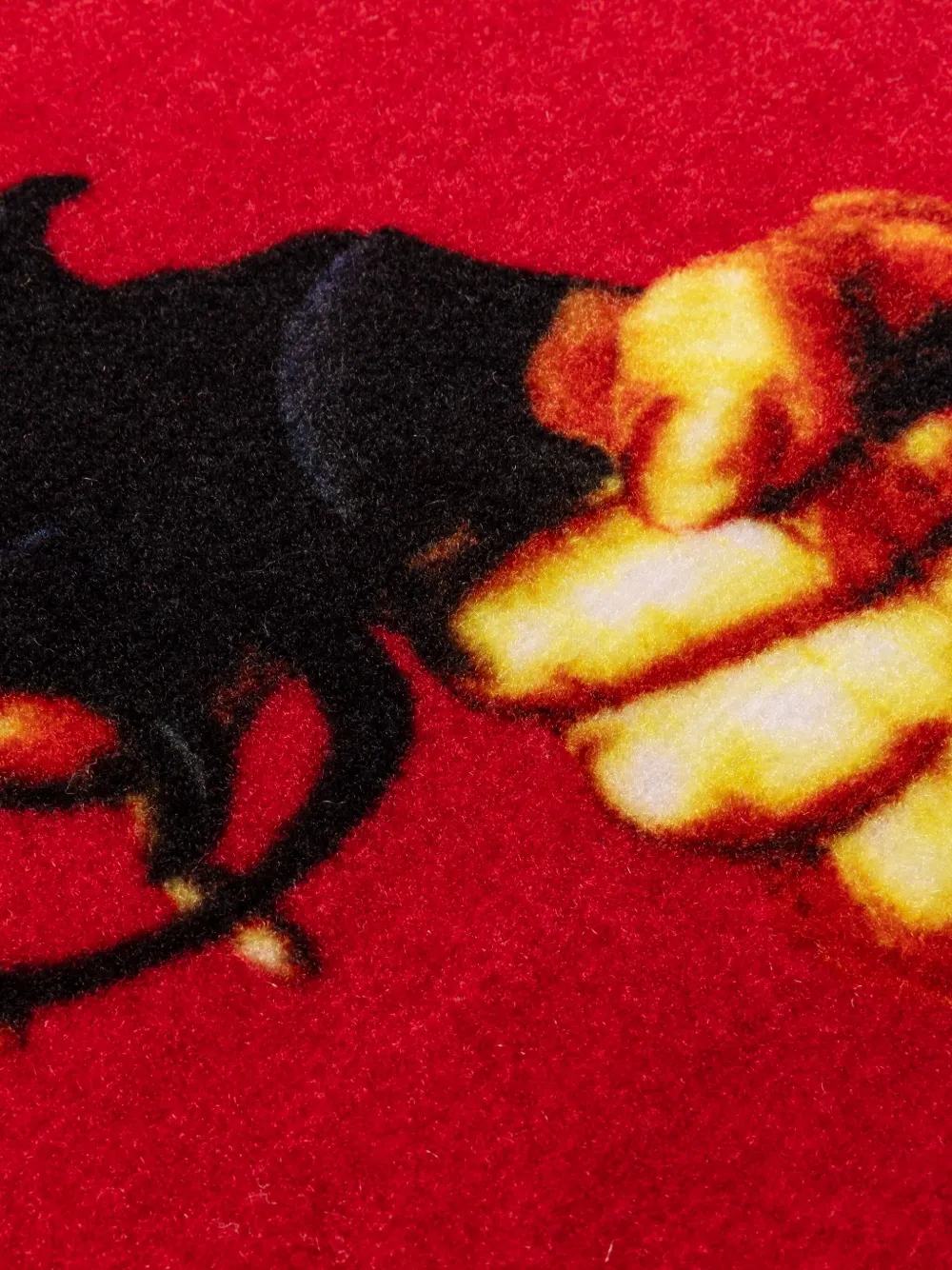 Seletti Revolver Graphic-print Mat (60x90cm) In Multicolour