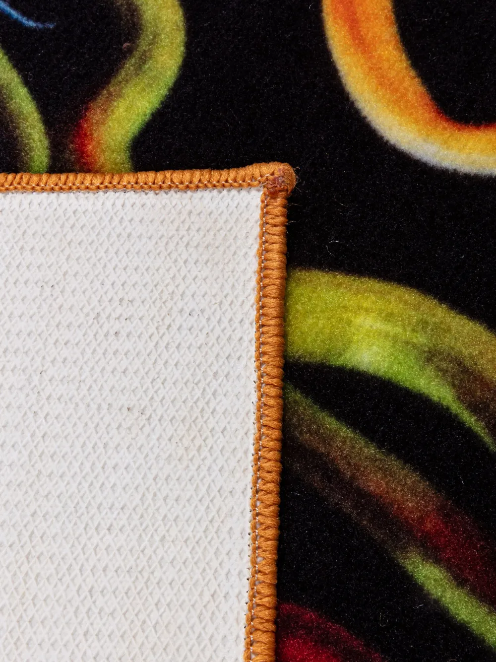 Seletti Snake-print Rectangular Mat In Multicolour