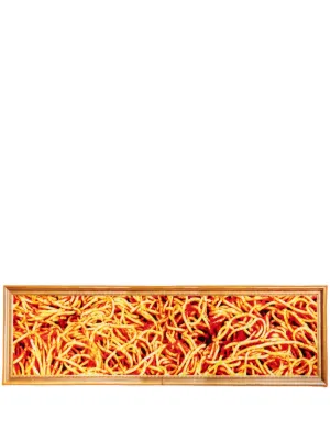 Seletti Lipstick graphic-print Mat (60x90cm) | Multicolour
