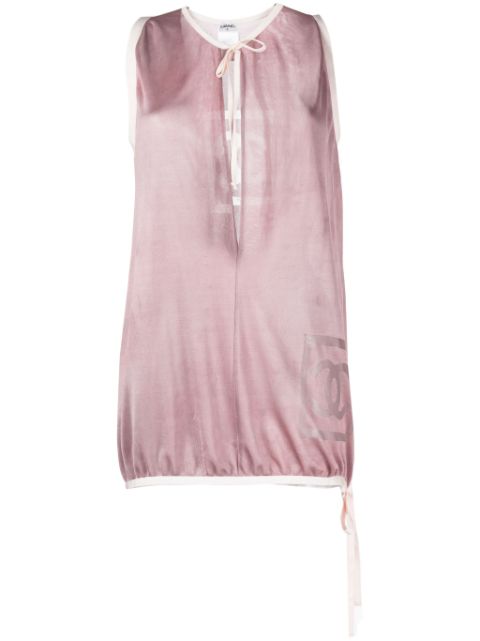 CHANEL 1990s sleeveless mesh top Women