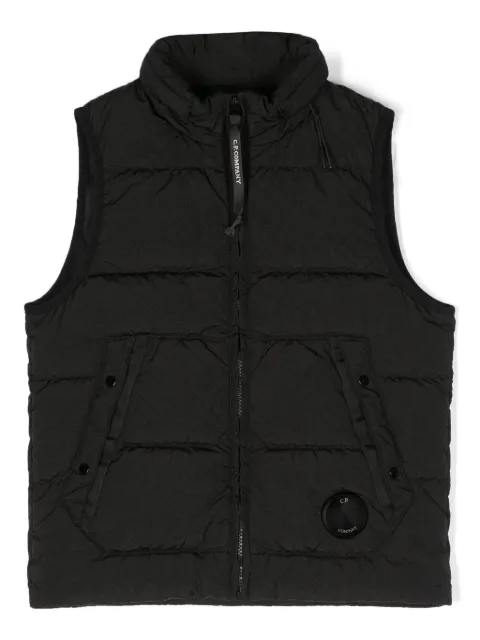 C.P. Company Kids Lens-detail padded gilet