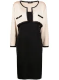 CHANEL Pre-Owned 1990s logo-buttons cropped cardigan - Neutrals