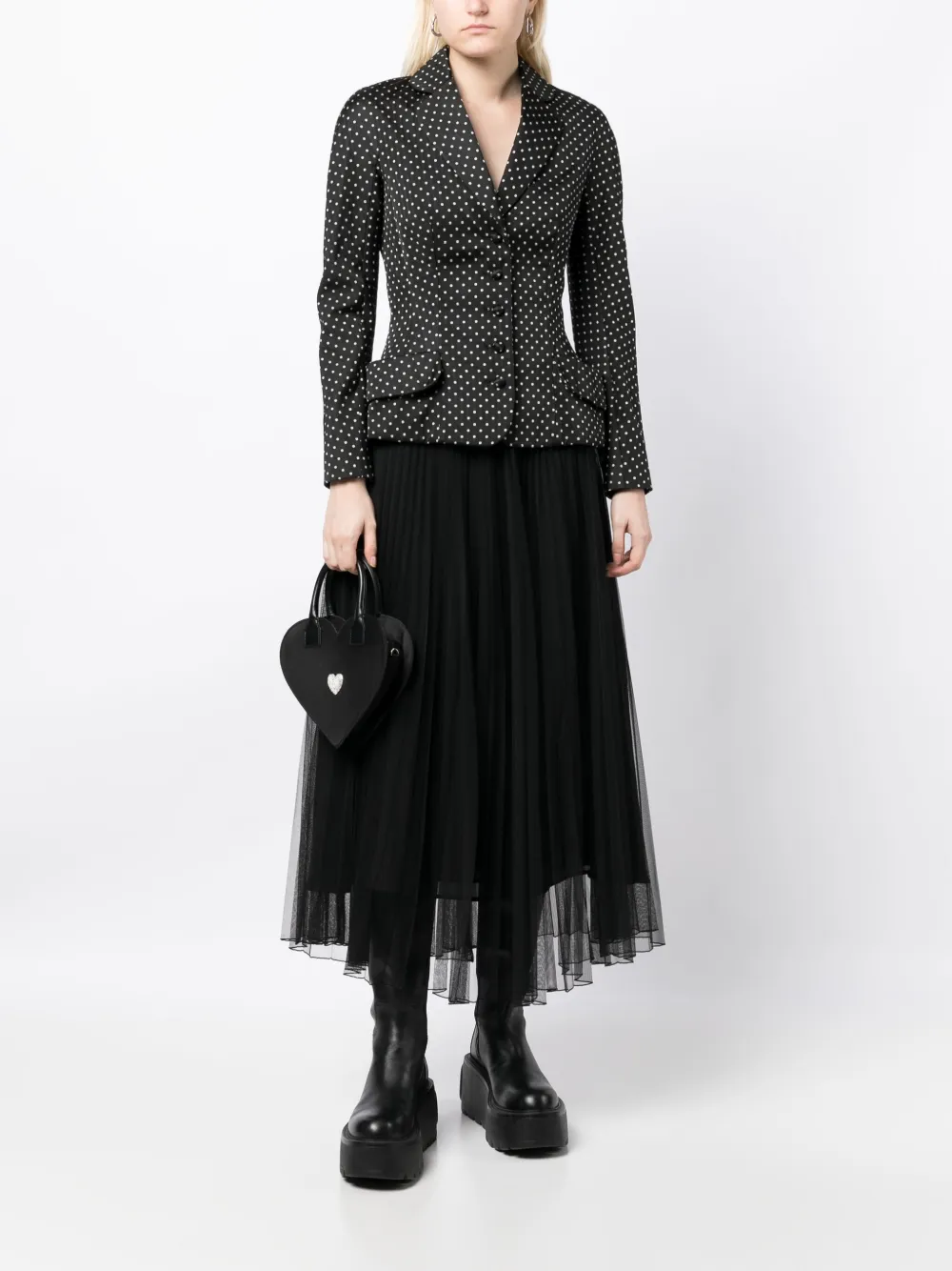 Christian Dior Zijden blazer - Zwart