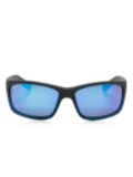 Maui Jim Kanaio Coast square-frame sunglasses - Black