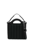 Craig Green Lunchbox embossed-pattern messenger bag - Black