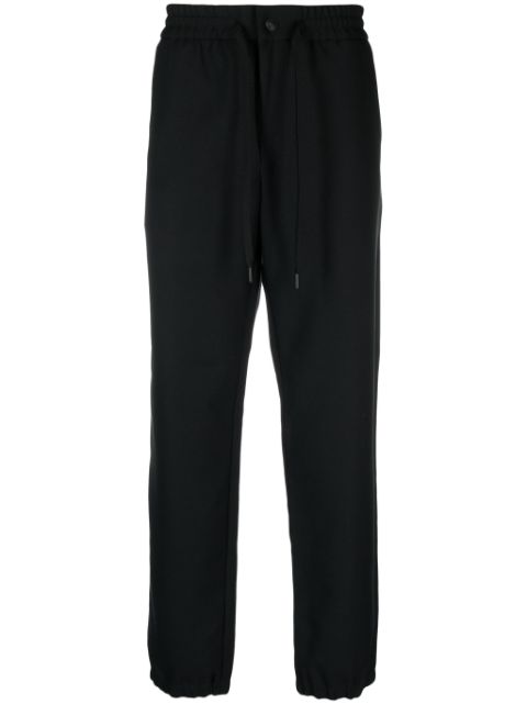 Versace Jeans Couture logo-print straight-leg trousers