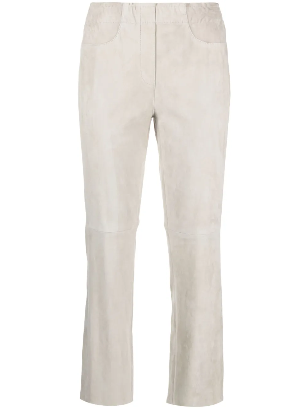 Luisa Cerano Straight broek Grijs
