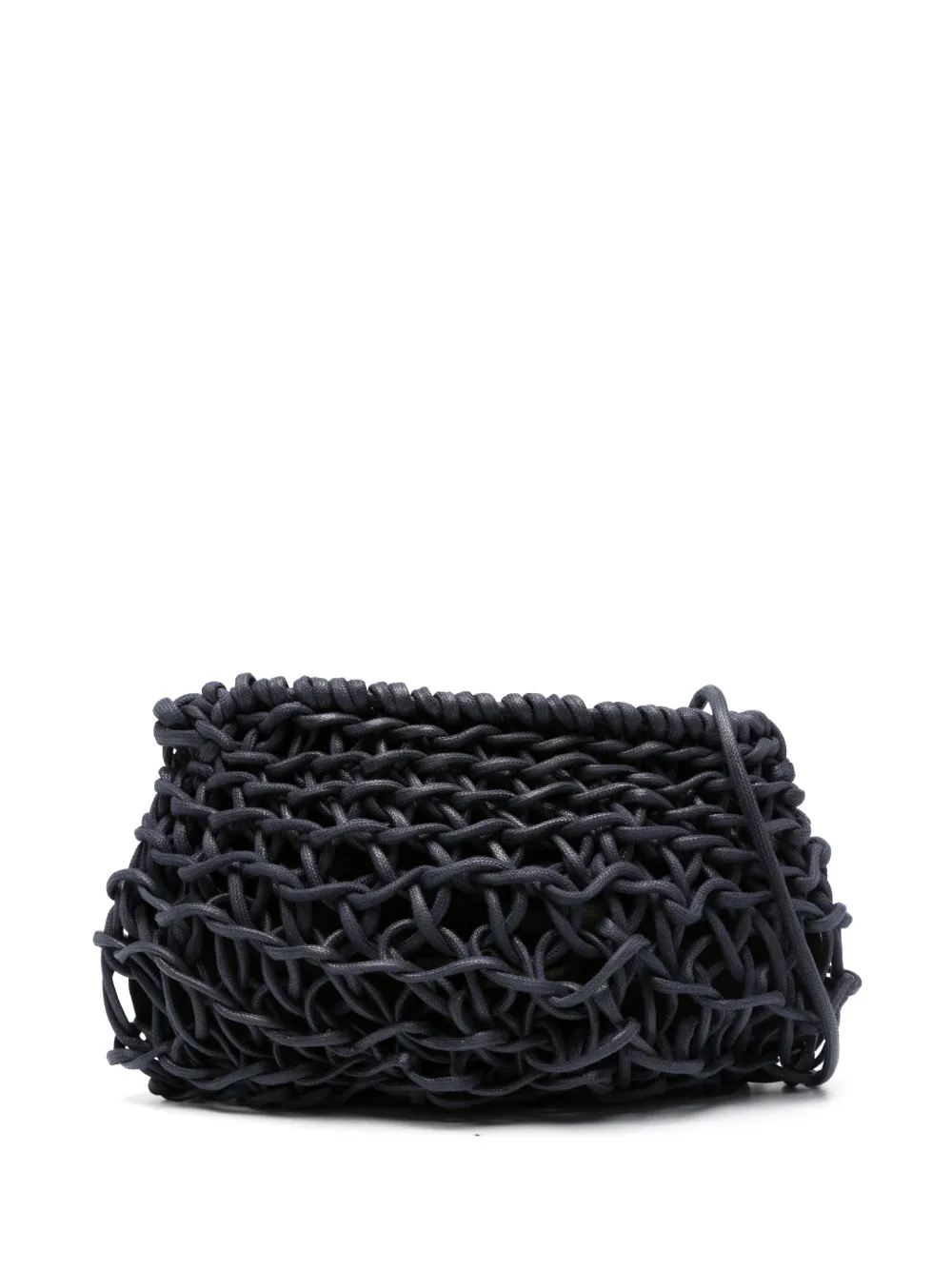 Alienina Cecilia woven shoulder bag - Blue