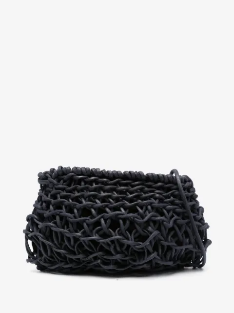 Alienina Cecilia woven shoulder bag