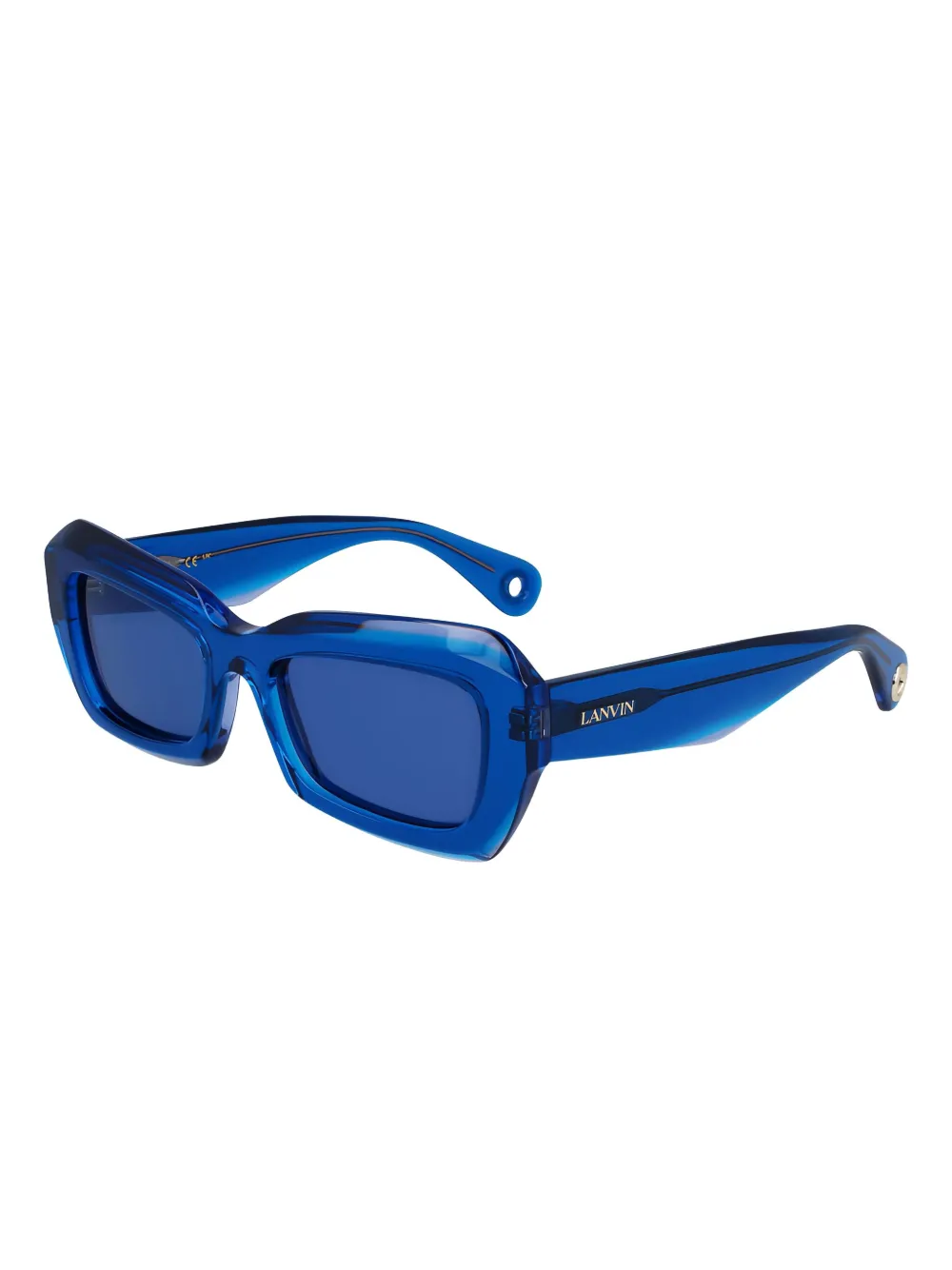 Lanvin geometric-frame sunglasses | Blue | Image 1