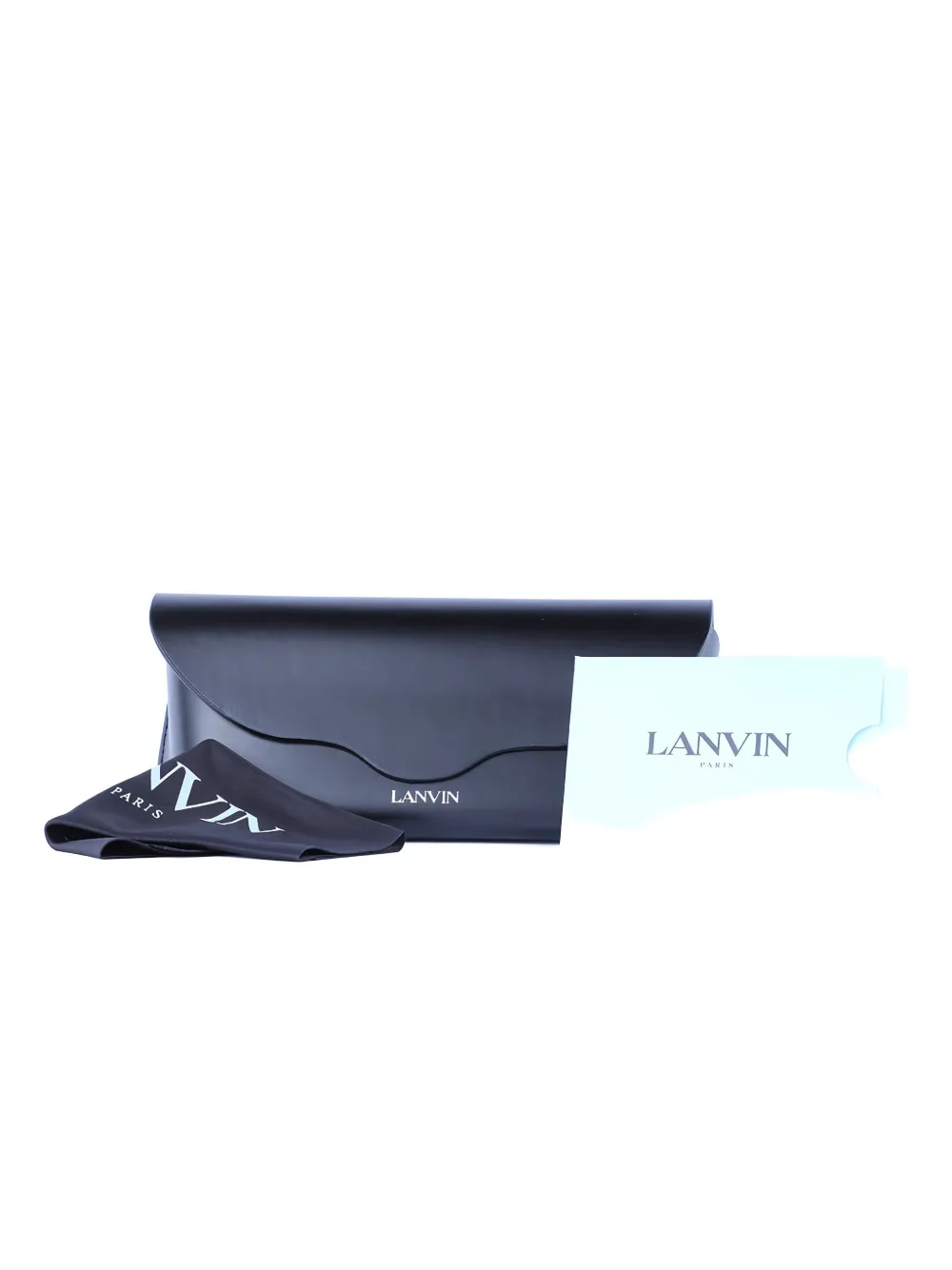 Lanvin geometric-frame sunglasses - Blauw