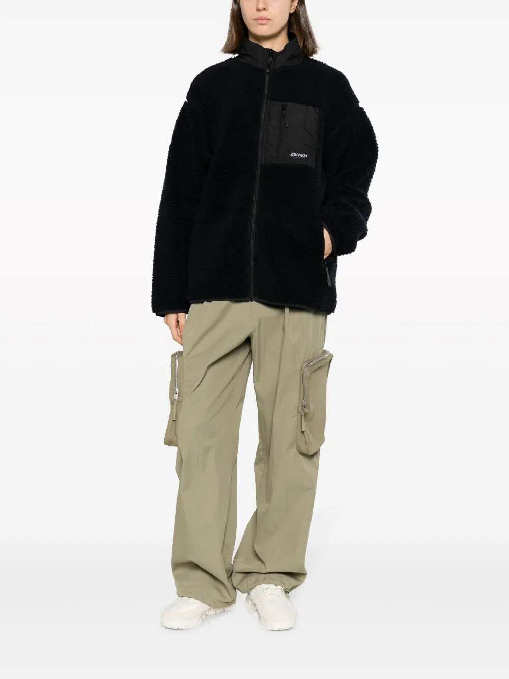 Gramicci Sherpa Jackets In Blue
