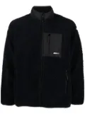 Gramicci logo-patch fleece jacket - Blue