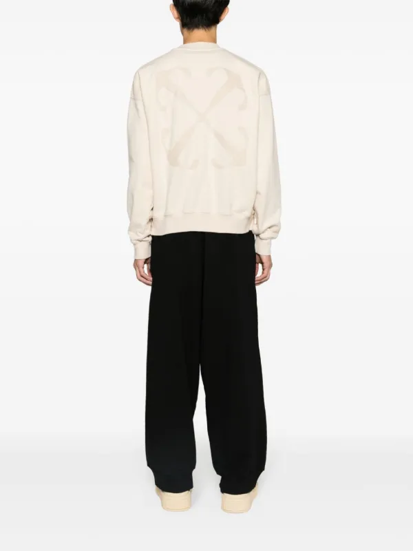 【Off-White】スウェットシャツ オム オフホワイト Off-White ロゴ スウェットシャツ | ホワイト | FARFETCH JP