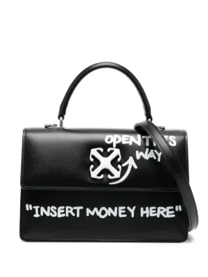 Off-White Jitney 1.4 ハンドバッグ | ブラック | FARFETCH JP