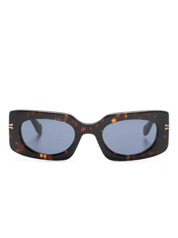 Marc Jacobs Eyewear Lentes De Sol Con Armaz n Rectangular y Logo