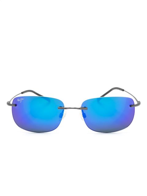 Maui Jim Ohai polarised mirrored-lenses sunglasses