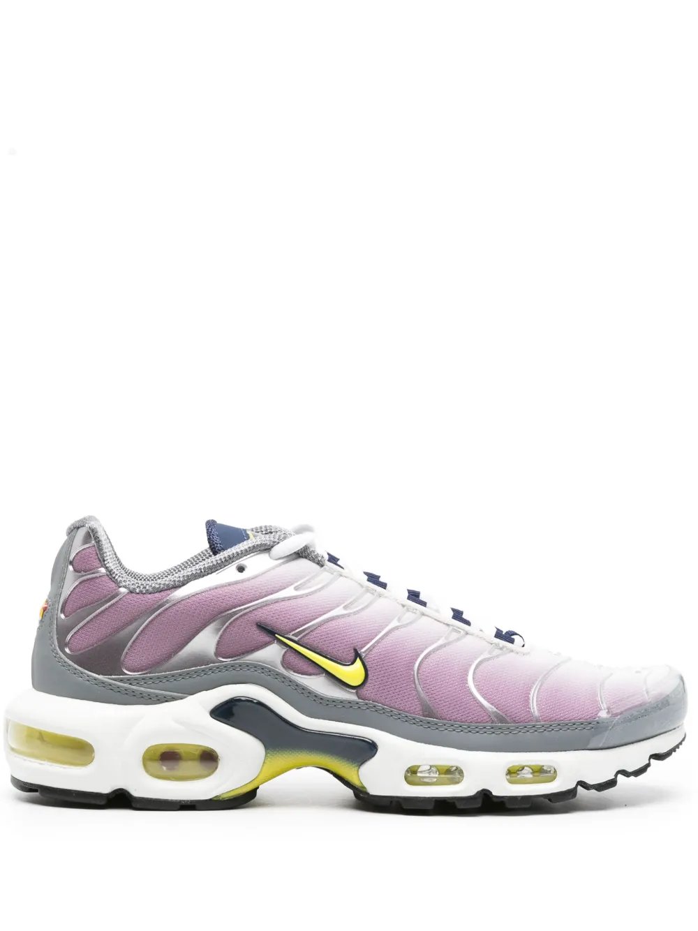 Nike Air Max Plus Brand-embroidered Woven Low-top Trainers In Bunt