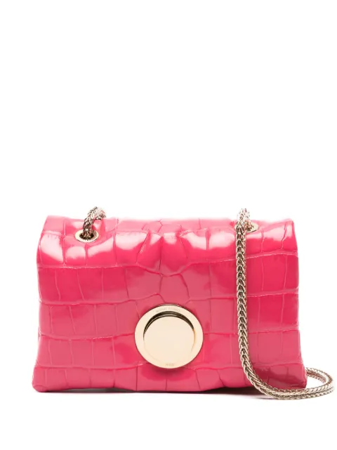 Giambattista Valli Airbag crocodile-embossed leather shoulder bag