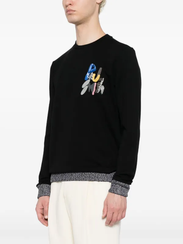 Paul smith shop embroidered sweatshirt