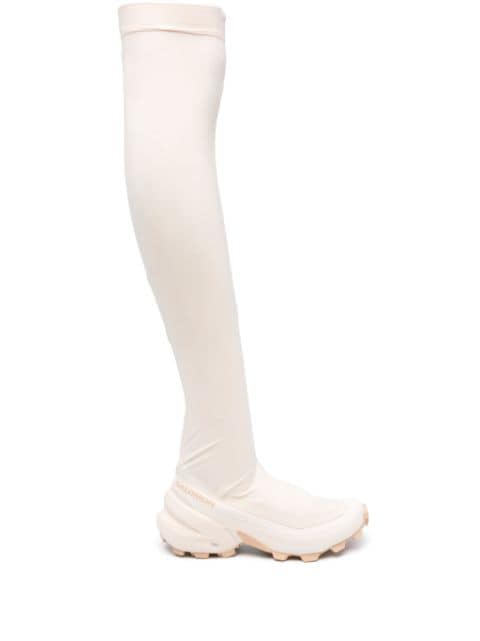 MM6 Maison Margiela X Salomon thigh-length chunky boots